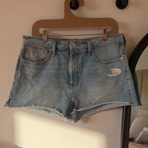 Madewell Relaxed Denim Shorts Size 30